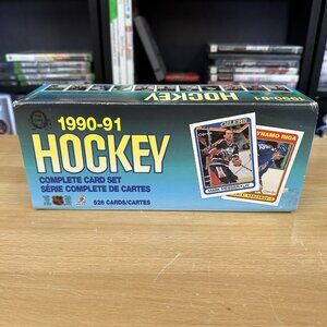 1990-91 O-Pee-Chee Hockey Complete Factory Set #1-528